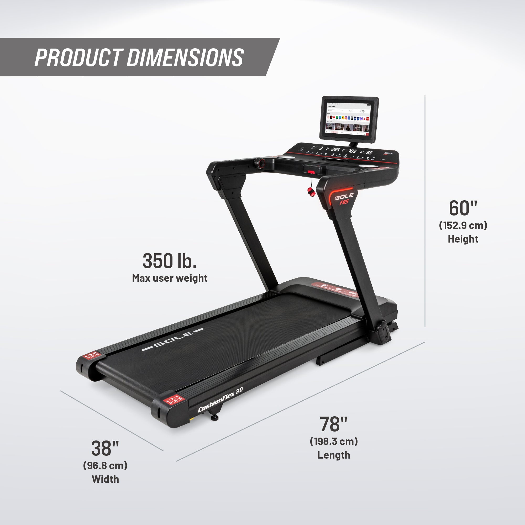 SOLE F85 Treadmill