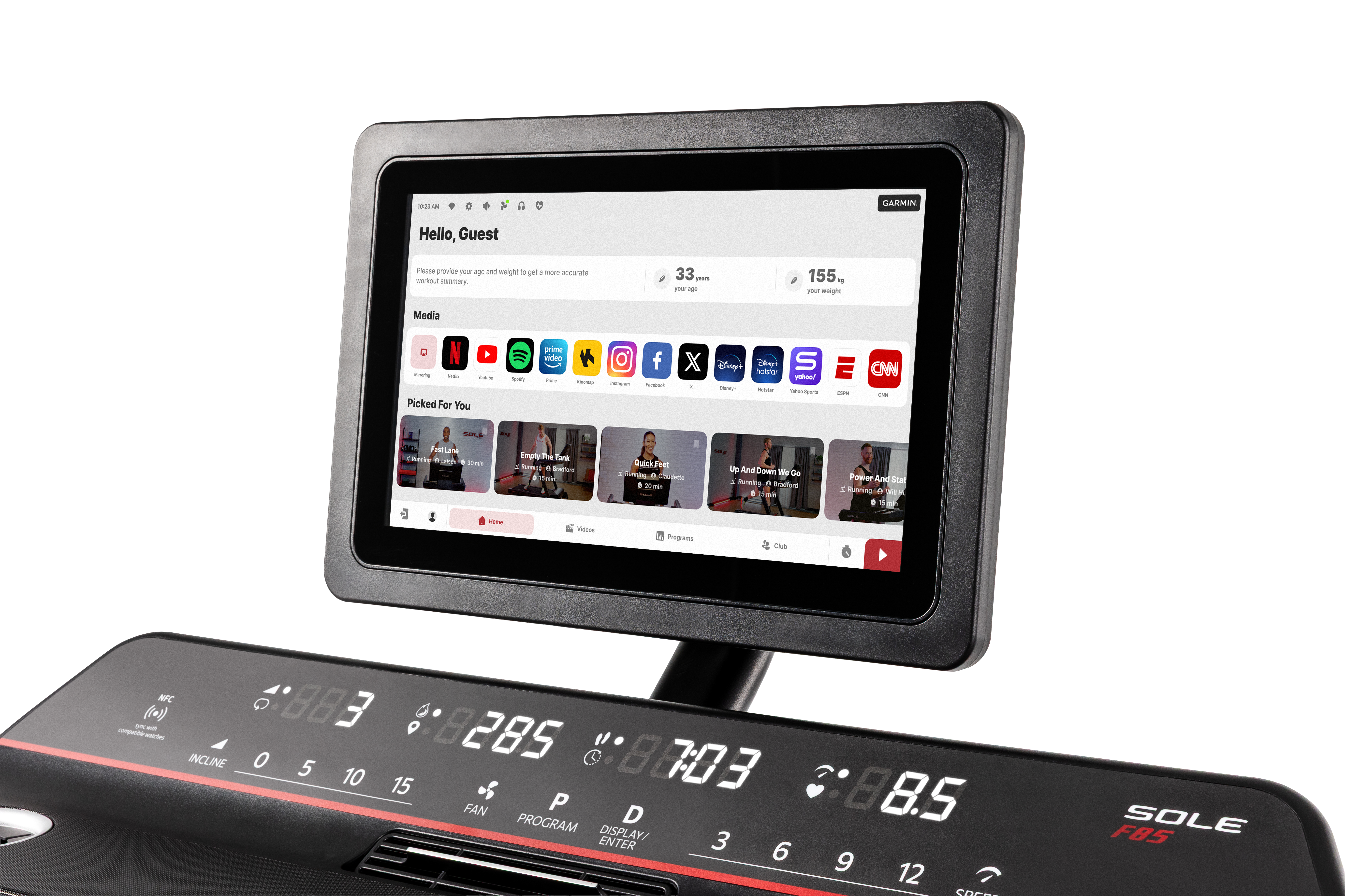 SOLE F85 Treadmill