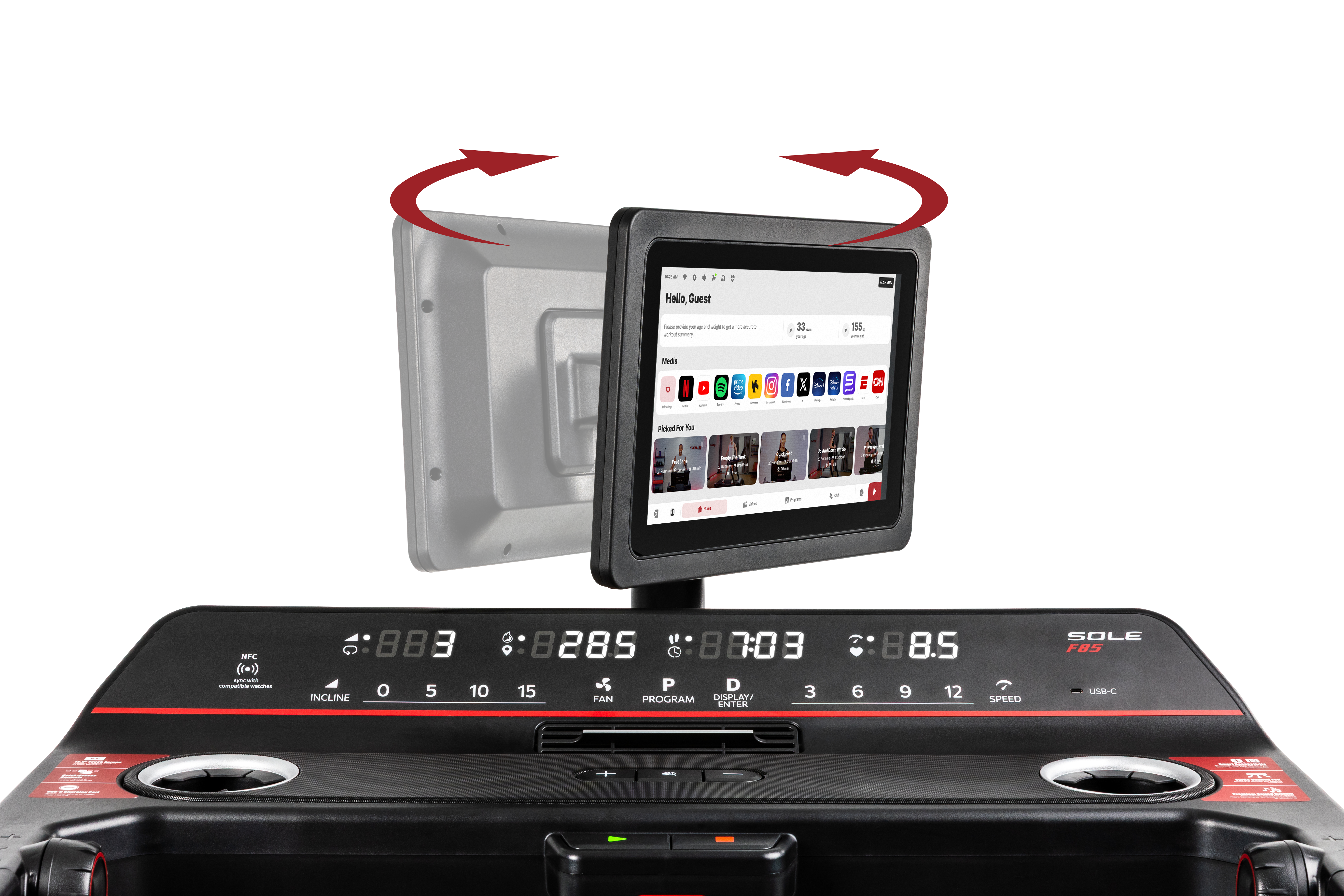 SOLE F85 Treadmill