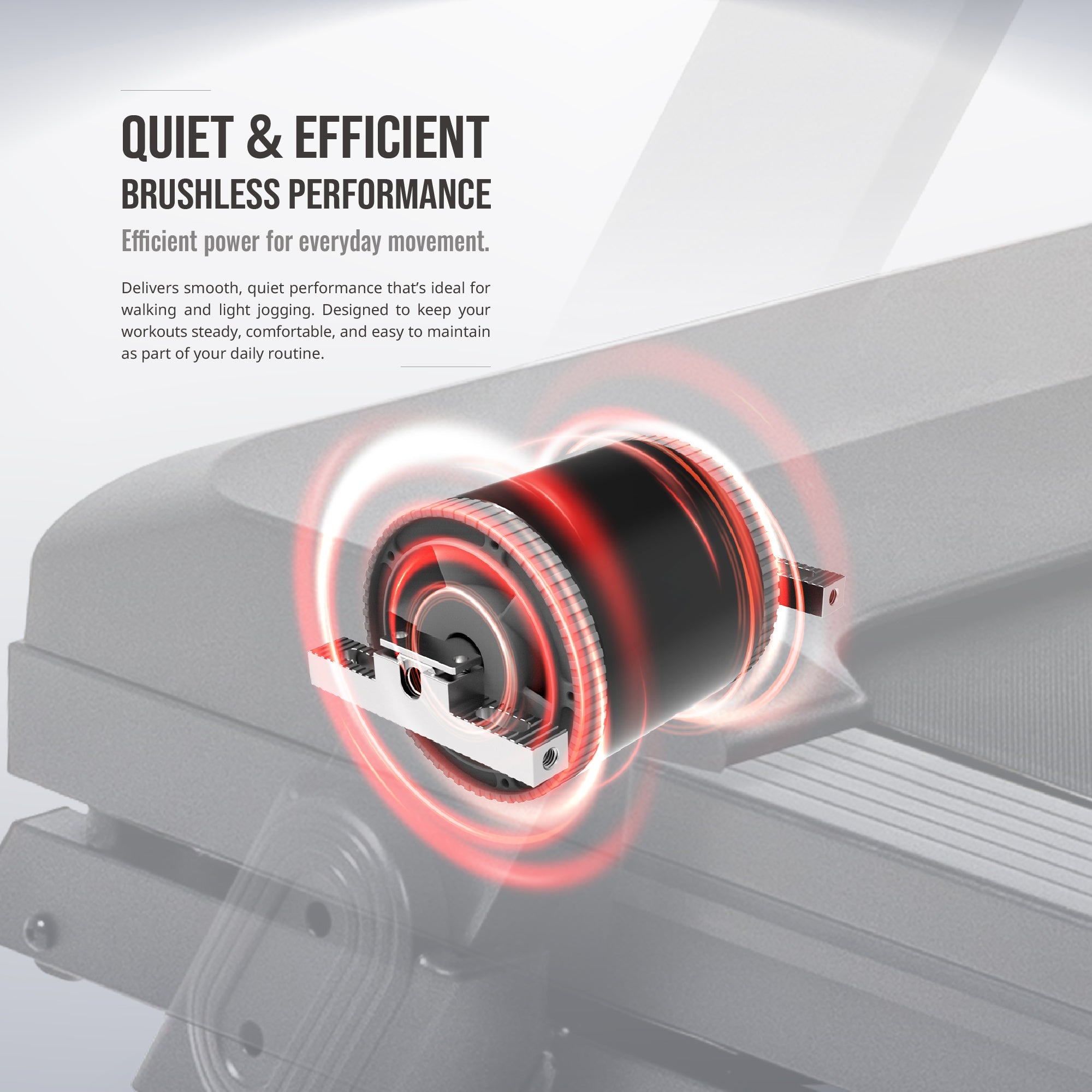 SOLE F65 Treadmill feature infographic