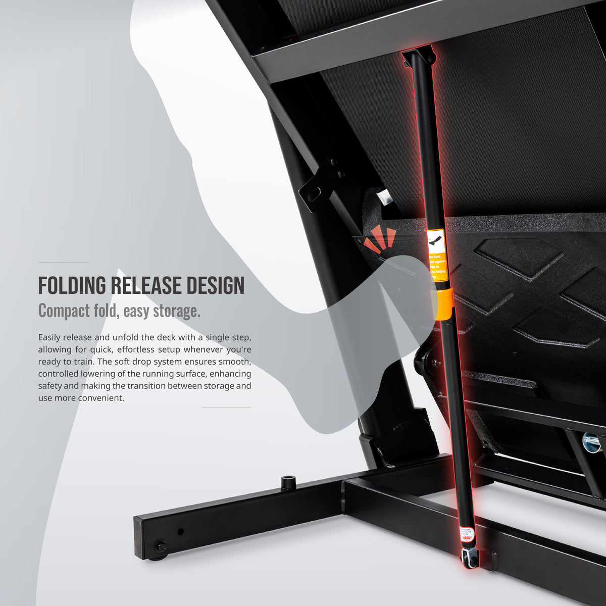 SOLE F65 Treadmill feature and specification infographic