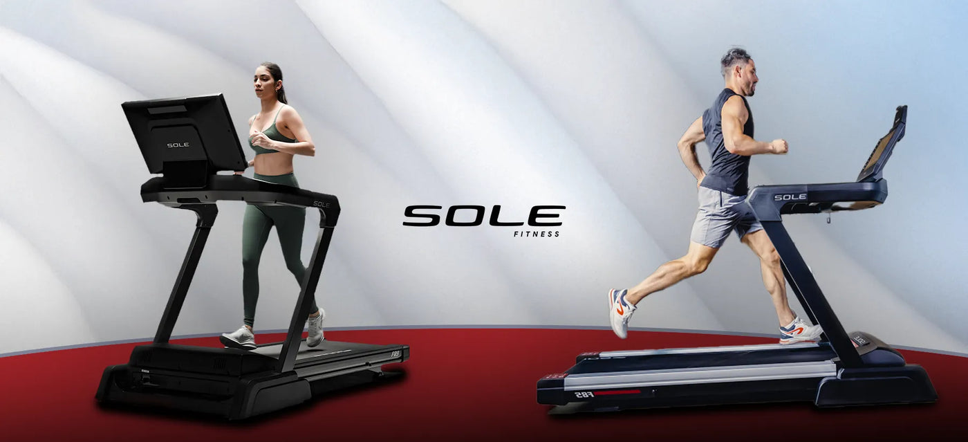 a woman running on treadmills