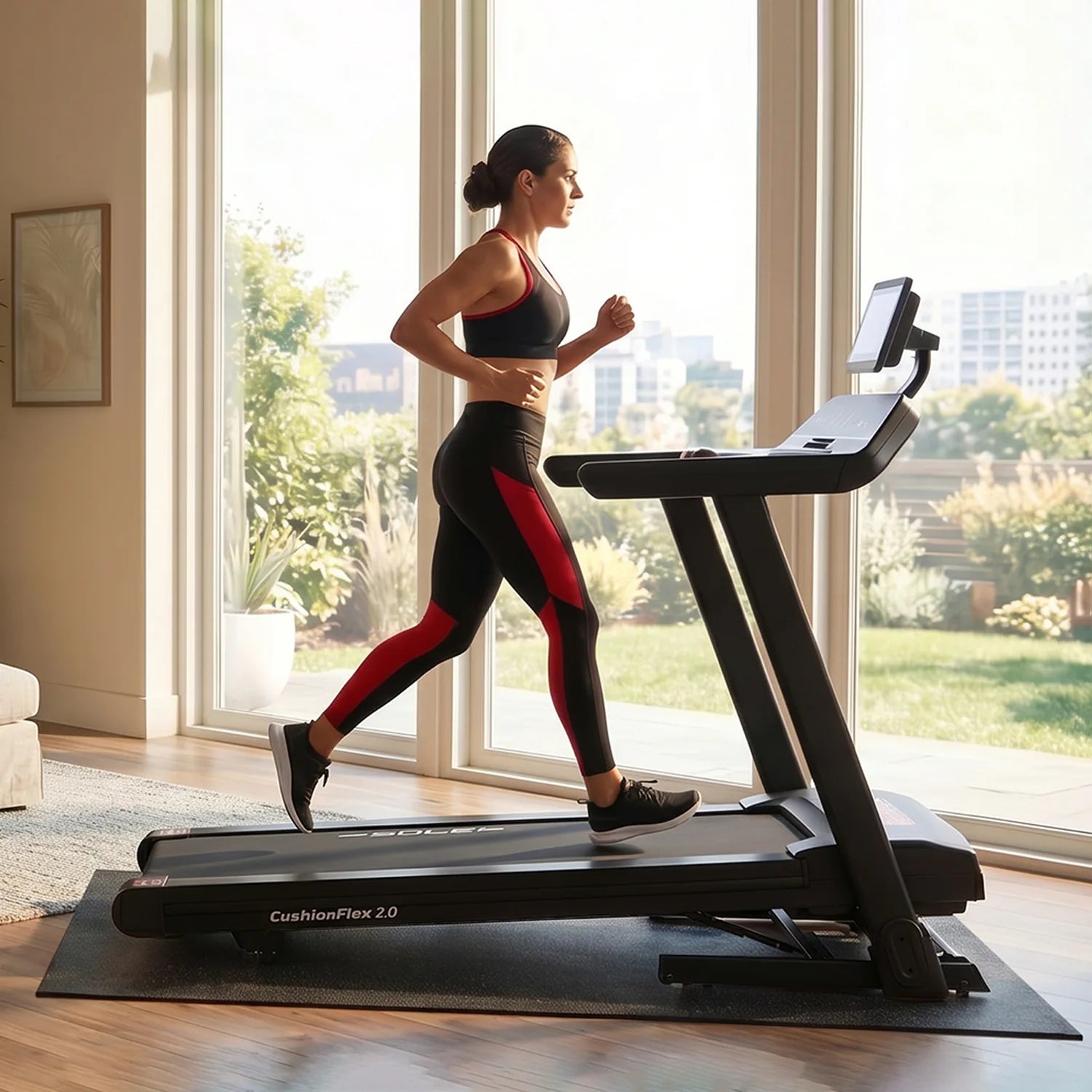 SOLE F80 Treadmill in a home setting