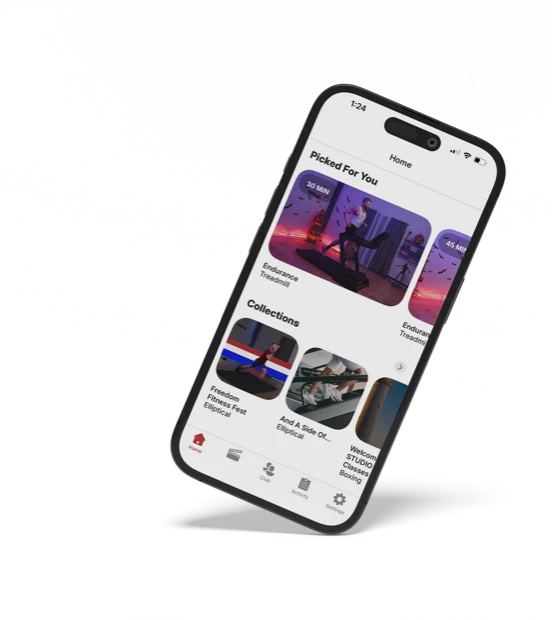 SOLE+ app on a smartphone